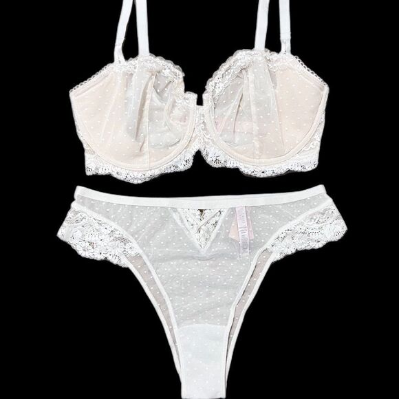 Victorias Secret Set Dream Angels Push Up without Padding bra & Brazilian Panty - Picture 3 of 3